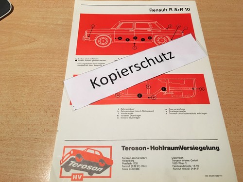 Renault gordini terotex - r,