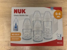 NUK Glasflaschen Set 6stk 0-6