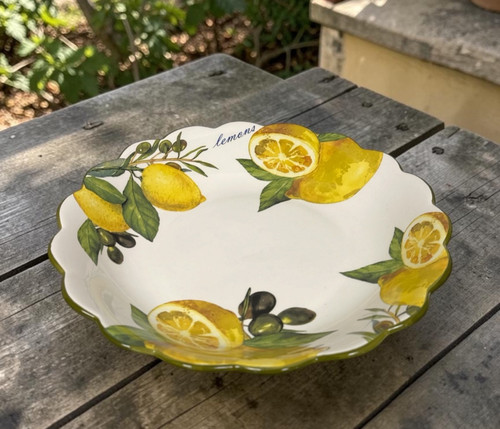 Keramik servierplatte schale - servierplatte,