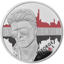 George Michael coloured 1 oz