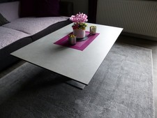 Couchtisch Glas Keramik Massiv