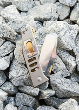 Sanrenmu SILVER TANTO 7046LTX-LKR-T3 Messer Taschenmesser 8Cr13MoV Stahl Hexa