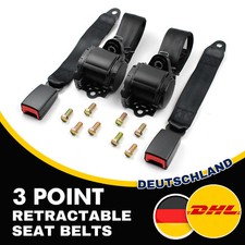 2x 3 Punkt Automatikgurt