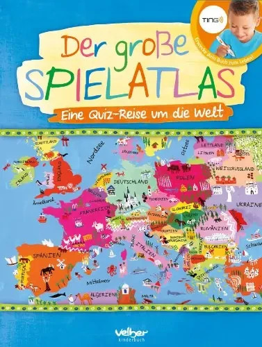 Ting der große spielatlas - der,