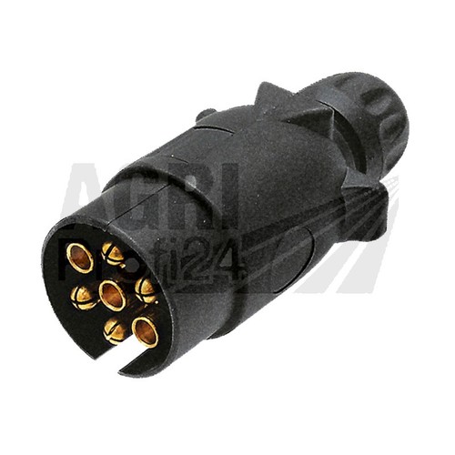 Stecker polig kunststoff - stecker, 7-polig