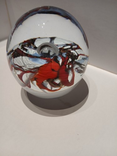 Glaskugel briefbeschwerer glas - glaskugel,