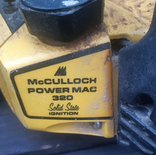 McCulloch Power Mac 320 Motorsäge Kettensäge Defekt für Bastler