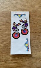 BPZ Beipackzettel - Aufkleberfolie Rinaldo Der Circus kommt 1991