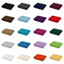 TOPPER Jersey Spannbettlaken Boxspringbett Spannbetttuch 100% Baumwolle Laken