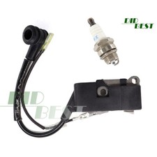 Zündspule Zündkerze für Hecht 44 Plantiflex PF-5200 Powermat PM-4HP49 Kettensäge