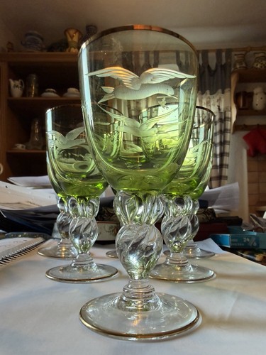 Alte weingläser portwein - 6,