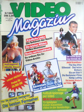 VIDEO MAGAZIN 6-1984 BOND SAG NIEMALS NIE Sibylle Rauch Terence Hill Bud Spencer