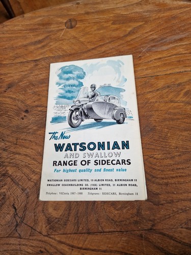 Watsonian beiwagen original - watsonian,