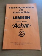 LEMKEN Anbau-Grubber Achat