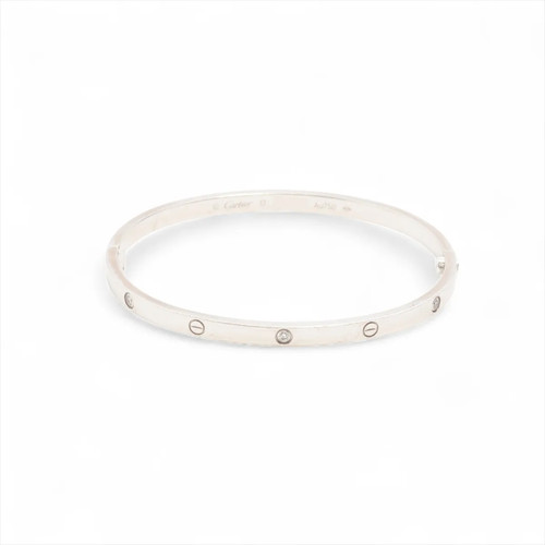 Cartier love halb diamant - sm,