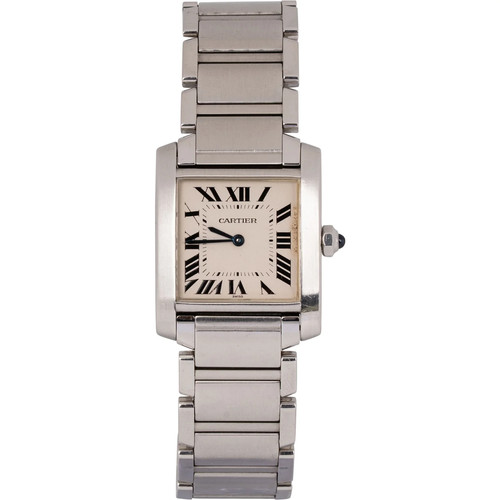 Cartier silver tone - cartier, tank