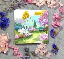 Kleines Haus Natur Gemälde in