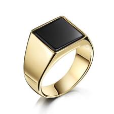 Herren Ring Gold vergoldet