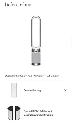 Dyson purifier cool - purifier, pc1