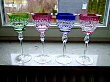 4 prunkvolle Kristall