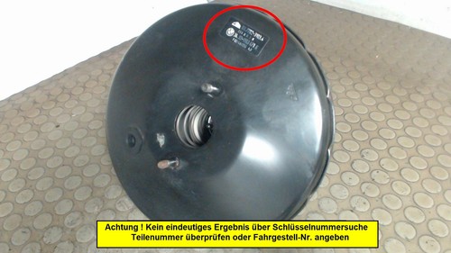 Bremskraftverstärker bmw 316i - bremskraftverstärker,
