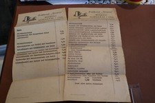 zwei alte Speisekarten - Gasthaus Altwirt - Aufham / Obb.  20-30er Jahre ???