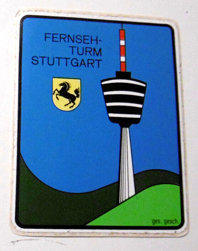 Souvenir aufkleber fernsehturm - souvenir-aufkleber,