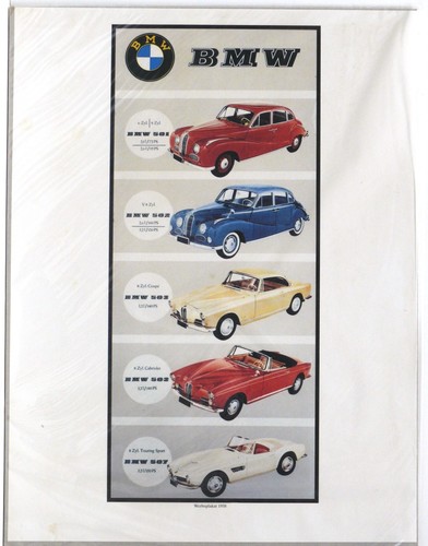Bmw poster plakat - bmw, der