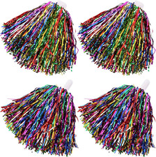 Cheerleader pompons bunte - 4, pompons,