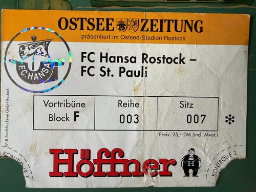 Ticket eintrittskarte fc - /,