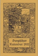 Bergischer Kalender 1921