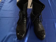 Damen Boots Lavorazione Artigiana Gr. 43 Glassteine ungetragen Kennel &Schmenger