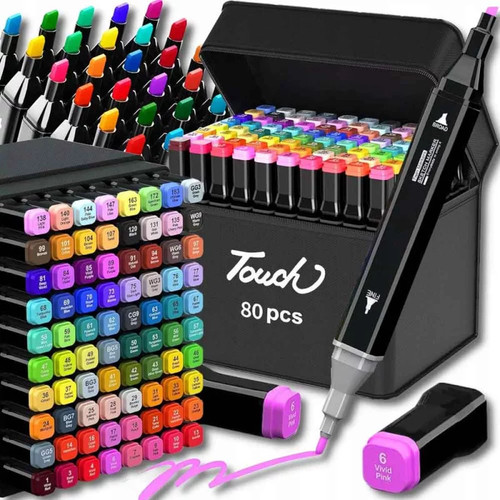 80farben alkoholmarker set - alkoholmarker,