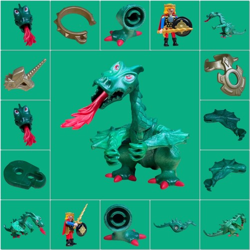 Playmobil grüner drache - playmobil, 3345