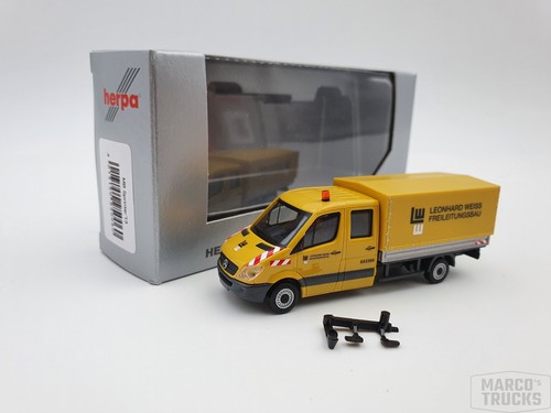 Herpa mercedes benz - mercedes-benz, sprinter