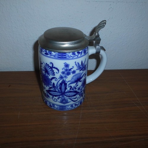 Bierkrug zinndeckel - bierkrug,