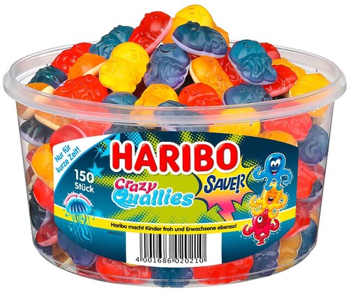 Haribo crazy quallies sauer - crazy,