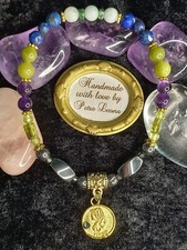 JUNGFRAU Sternzeichen Armband Geburtsstein Edelstein HÄMATIT PERIDOT JADE u.a.