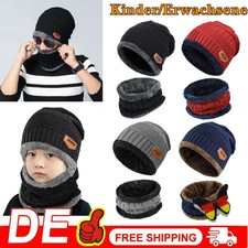 Mütze Schal Set Kinder Beanie