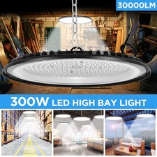 100W 200W 300W UFO LED Hallenbeleuchtung Industrielampe High bay Hallenstrahler