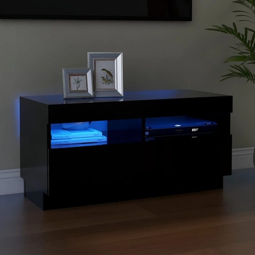 Schrank mit led lowboard - tv,