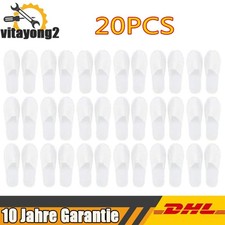 10 Paar Hotel Hausschuhe Weiß
