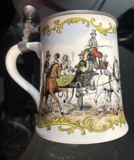 Vintage Kaiser Bierkrug mit