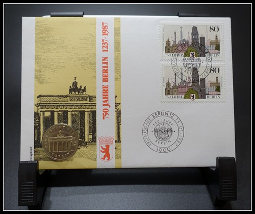 Ddr numisbrief brandenburger - -,