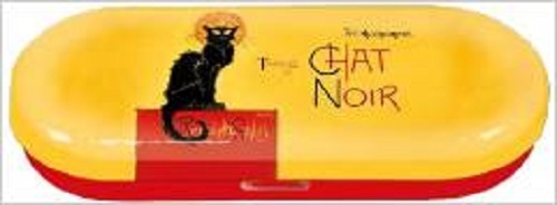 Chat noir brillenetui - chat, noir"