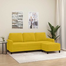 Sofa 3-Sitzer Hocker