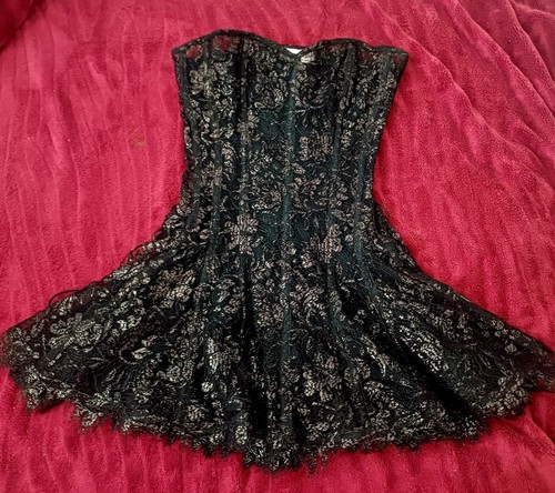 Korsettkleid mit spitze - korsettkleid,