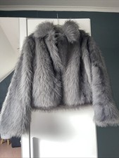 Amazhiyu Kunstfelljacke Damen