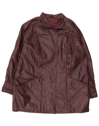 Vintage damen ledermantel - vintage, uk