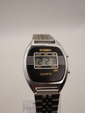 Vintage SOMMA LCD Digitaluhr